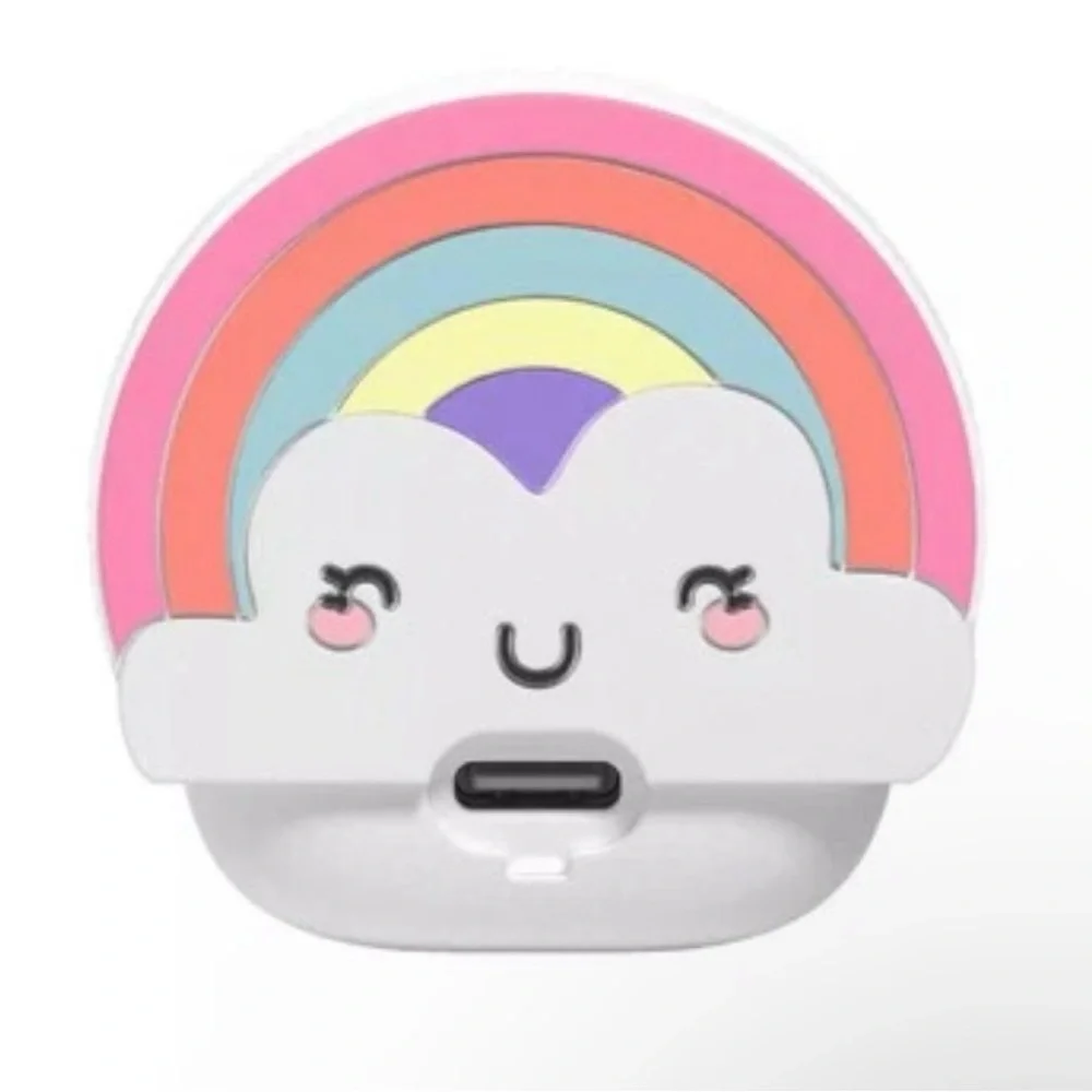 USB-C Wall Charger 20W Output Multicolor Cartoon Rainbow Design Universal NIB